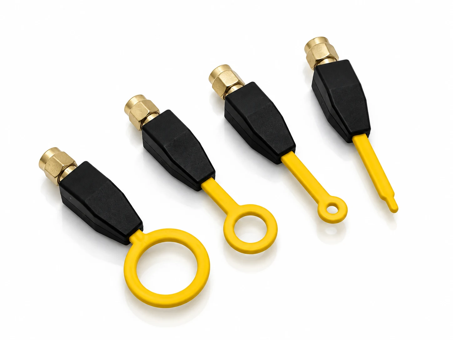 NFPP set of three H-field loop probes and one E-field probe