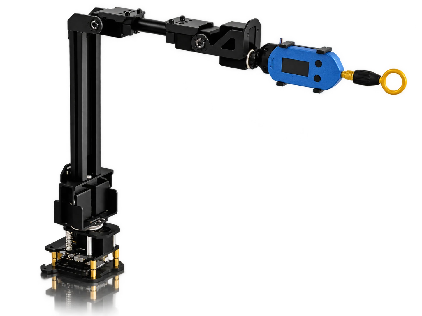 Illustrative PNFA robotic scanning setup